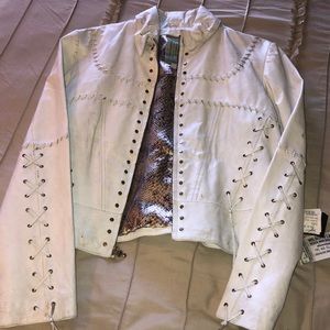 Leather jacket